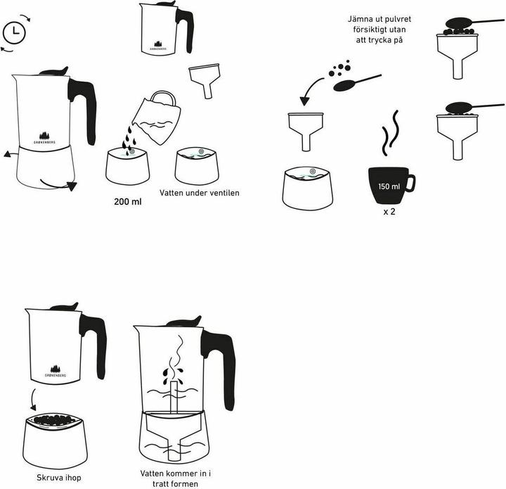 Produktbild Bialetti Moka 6 Tassen (6 Tassen)