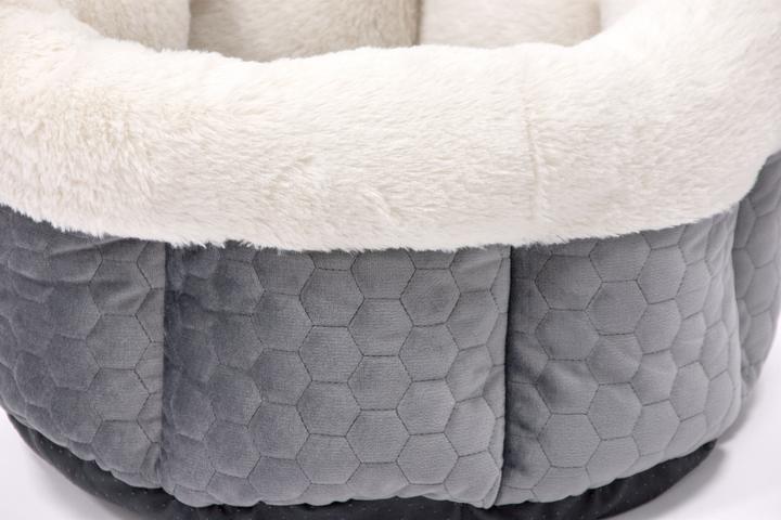 Actual product image Karlie Lounger Bed Velvet Round (Dog)