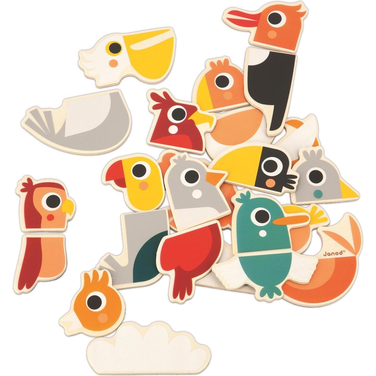 Sophie la girafe Magnete Mix & Match Vögel