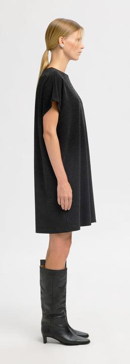 Image du produit Selected Glitzerndes Metallic Midikleid (S)