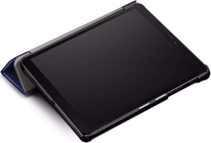 Productafbeelding Cover-Discount Galaxy Tab A 8.0 / 2019 - Tri-fold Smart Case donkerblauw (Samsung Galaxy Tab A8)