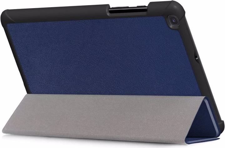 Productafbeelding Cover-Discount Galaxy Tab A 8.0 / 2019 - Tri-fold Smart Case donkerblauw (Samsung Galaxy Tab A8)