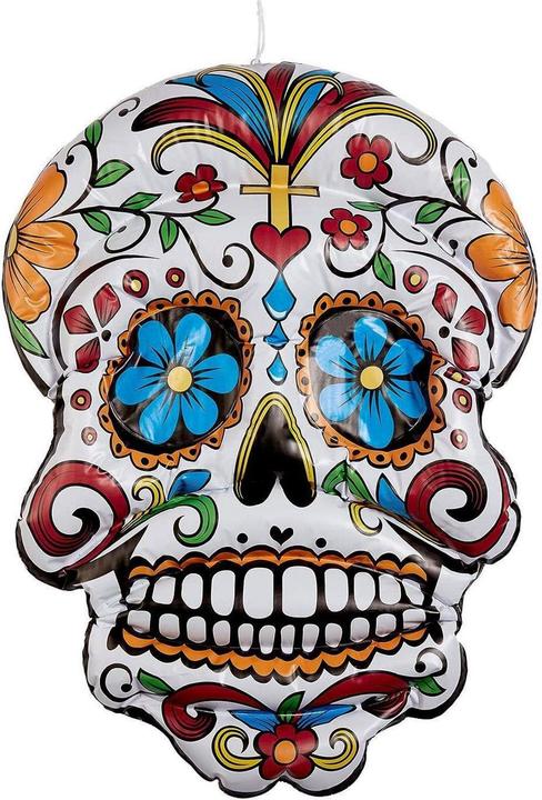 Produktbild Smiffys Tag der Toten- Totenkopf (1 Stk.)