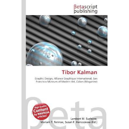 Thumbnail - Tibor Kalman, Fachbücher von Lambert M. Surhone, Miriam T. Timpledon, Susan F. Marseken