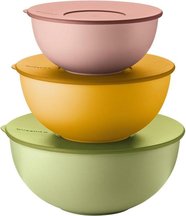 Produktbild Guzzini EVERYWHERE BIO - Set 3 Schüsseln mit Deckel Assorted c. (5 l)