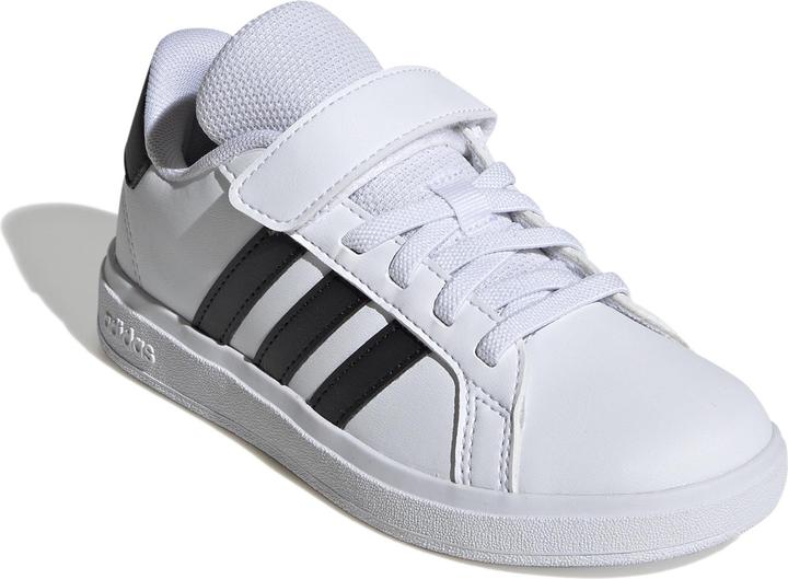 Actual product image Adidas Unisex GRAND COURT 2.0 SHOES Children shoes, Cloud white/core black/Cloud white, 35 EU (35)