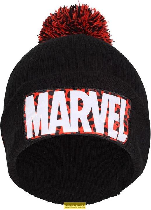 Actual product image Heroes Inc Marvel bonnet Leopard Logo