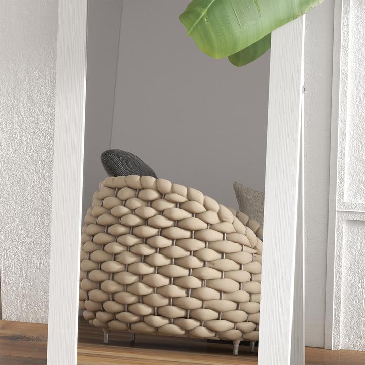 Immagine prodotto Homcom Specchio da toilette con supporto (40 x 155 cm)