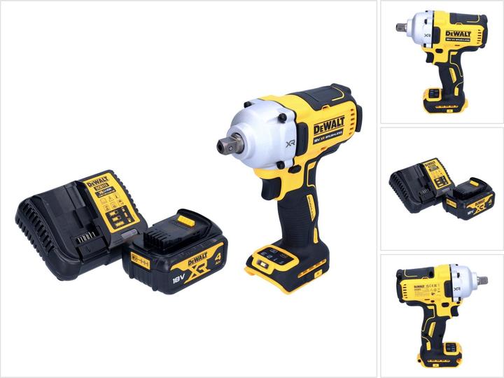 Immagine prodotto DeWalt Avvitatore a impulsi a batteria DCF 892 M1 18 V 812 Nm 1/2" brushless + 1x batteria ricaricabile (Batteria ricaricabile)