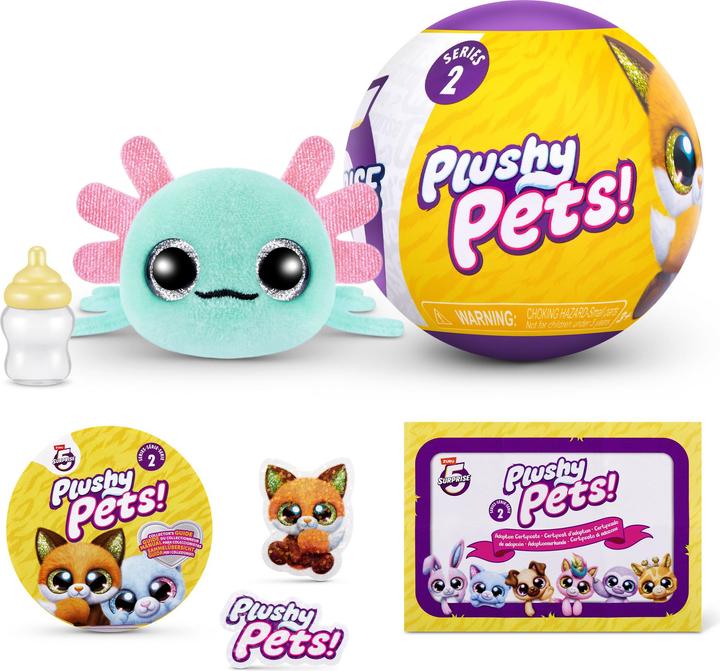 Image du produit Zuru 5 Surprise - Plushy Pets - Série 2 - 1 pièce