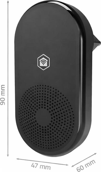 Produktbild Nedis SmartLife Gong | RF, Frequenz 433 Mhz | Zubehör für: WIFICDP11BK / WIFICDP21BK / WIFICDP31BK | (Funk 433-Mhz)