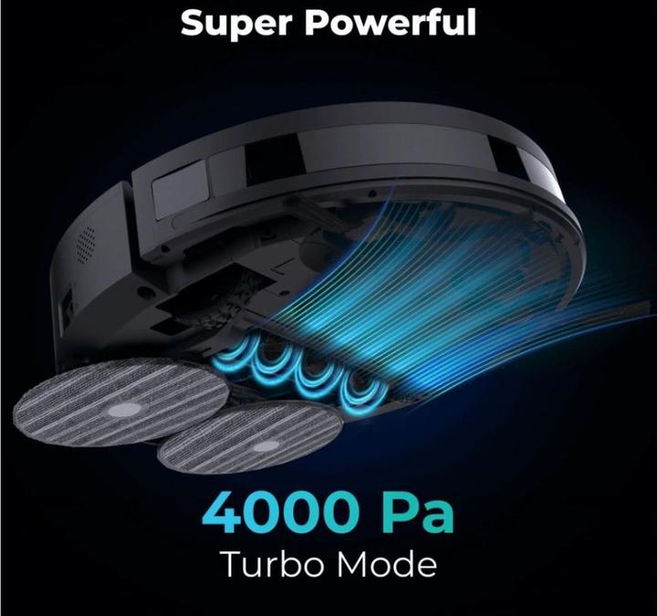 Actual product image Aeno Vacuum cleaner Robot Vacuum Cleaner RC5S Black (Vacuum mopping robot)