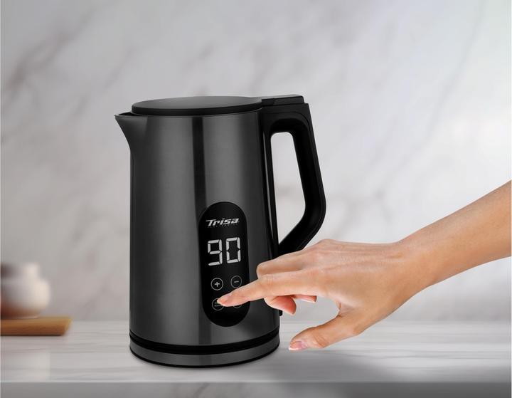 Actual product image Trisa Digital Boil kettle 1.7 l, anthracite (1.70 l)