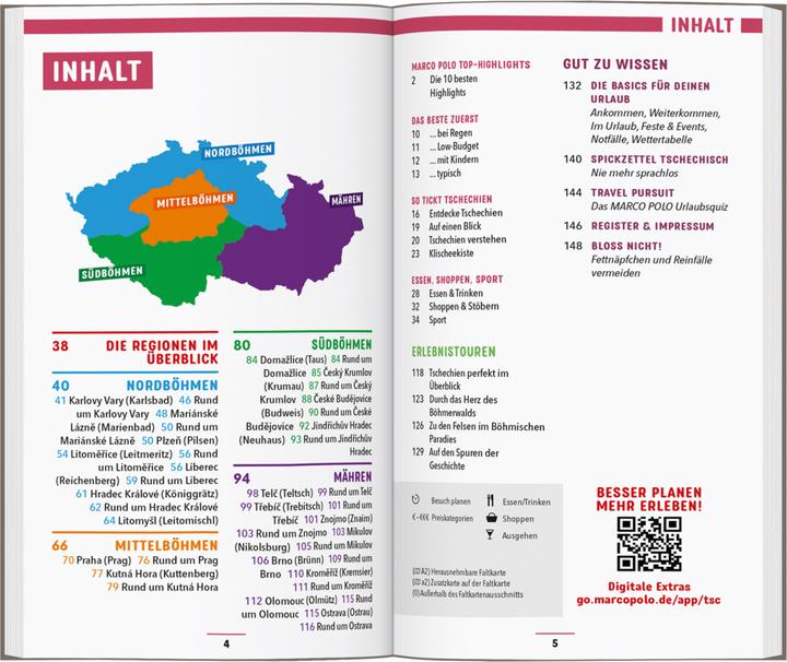 Valeurs nutritives et ingrédients Reiseführer Tschechien (Allemand, Kilian Kirchgessner, 2023)