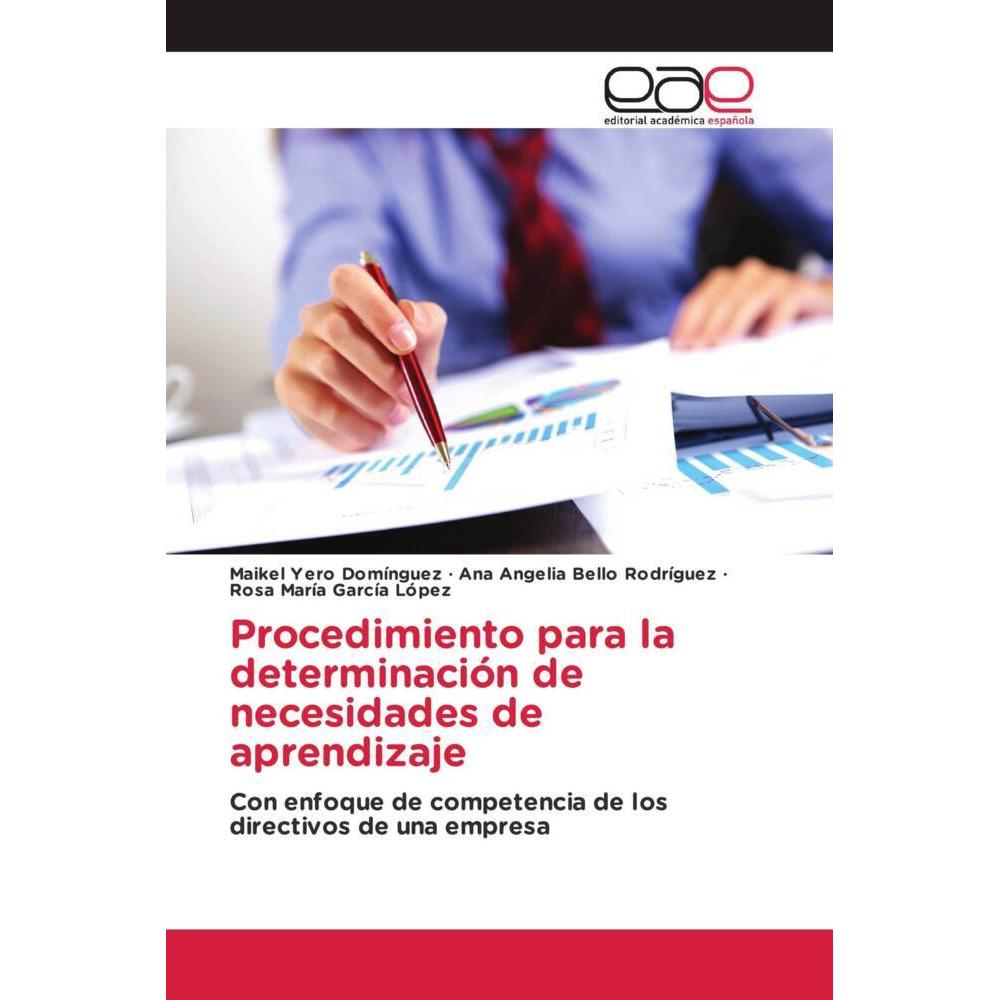 Procedimiento para la determinación de necesidades de aprendizaje, Schulbücher von Maikel Yero Domínguez, Ana Angelia Be...