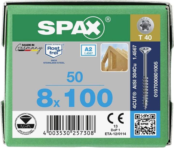 Productafbeelding Spax Houtbouwschroeven (1 Schroeven per stuk)