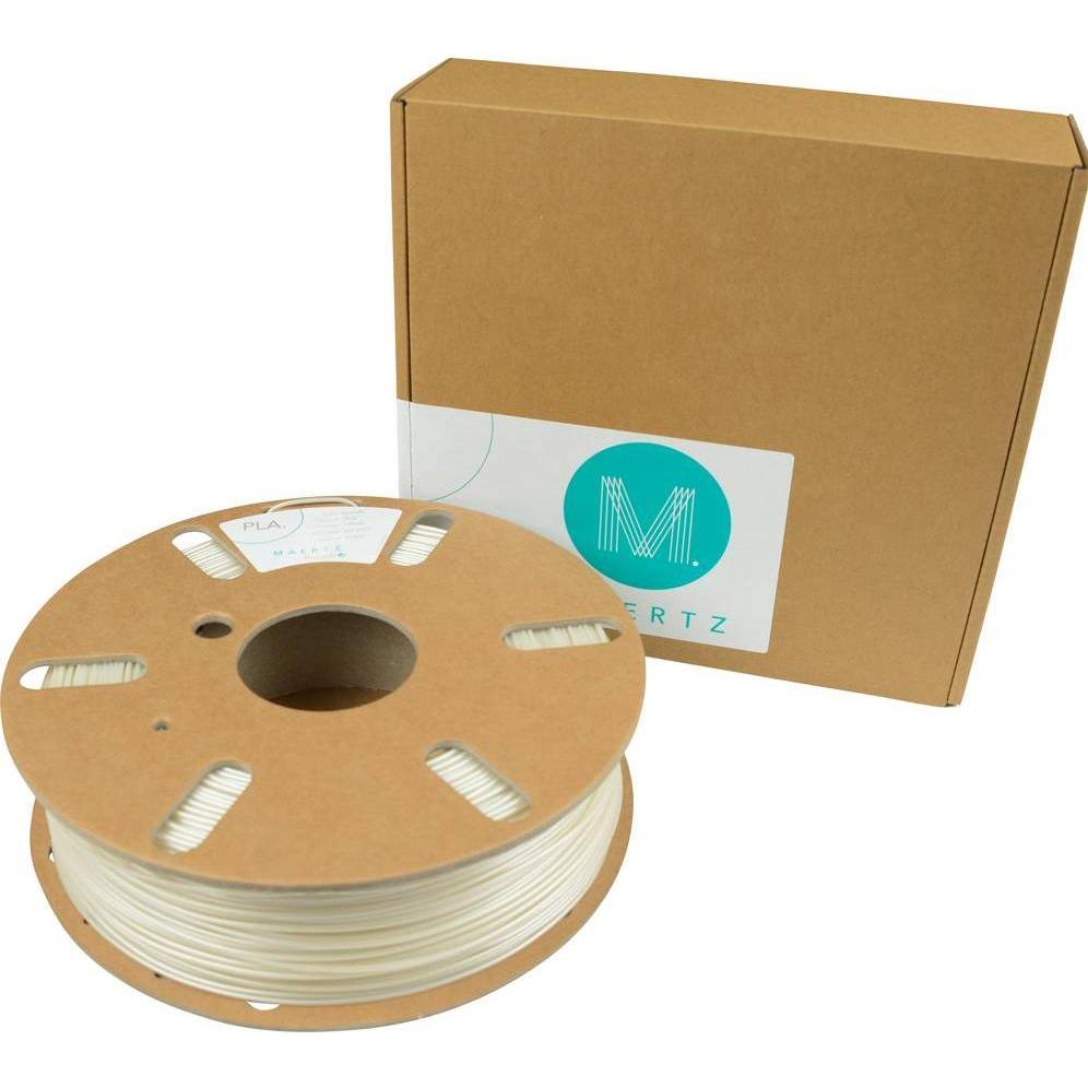 Thumbnail - Maertz Filament (PLA, 1.75 mm, 750 g, Weiss), 3D Filament, Weiss