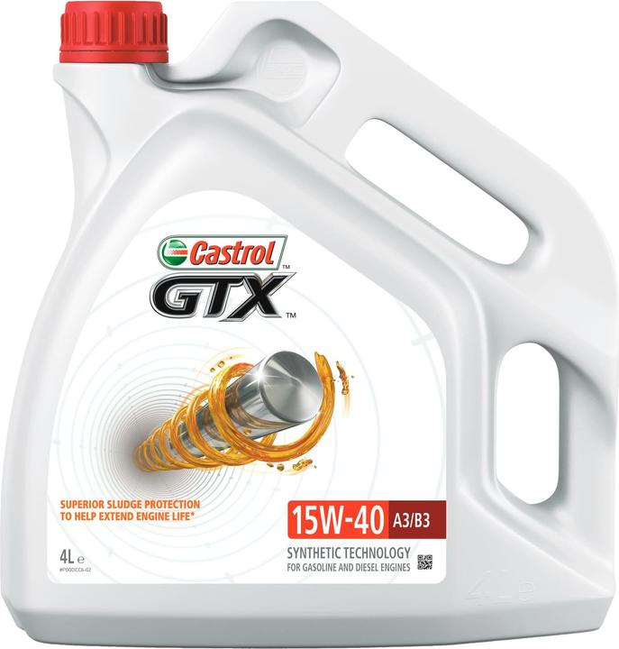 Produktbild Castrol GTX High Mileage (4 l, SAE 15W-40)