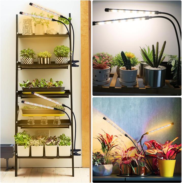 Actual product image Niello LED plant lamp (LED, 230 V)