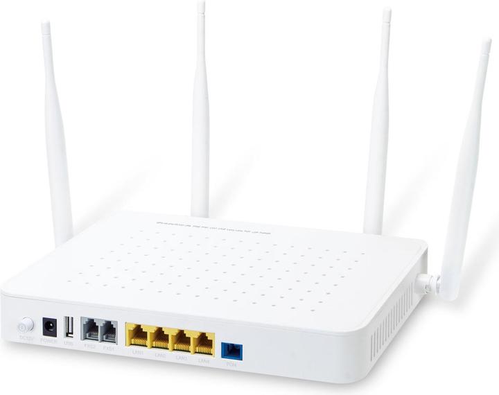 Actual product image Planet GPON HGU with 4-Port