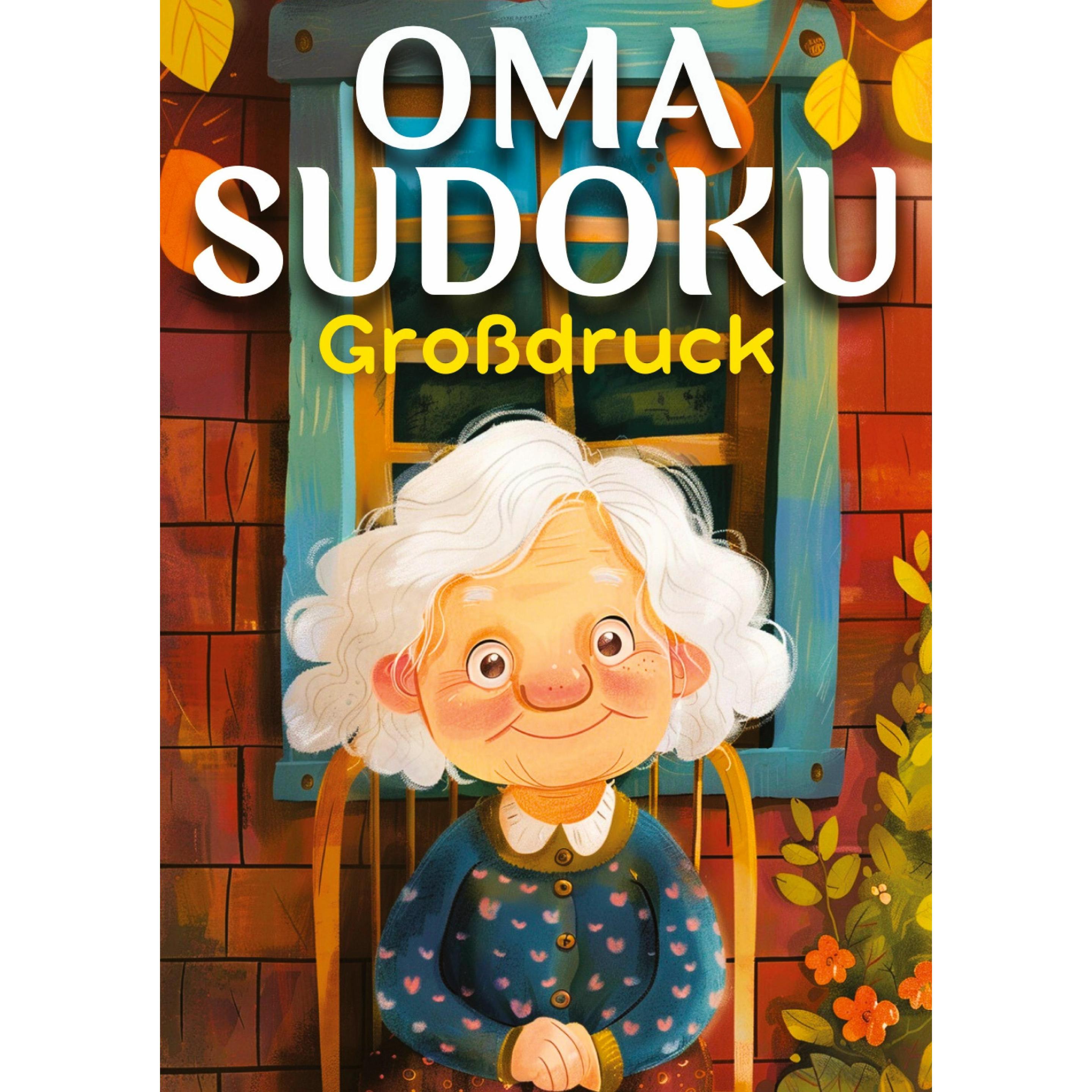Thumbnail - Oma Sudoku Grodruck Geschenk fr Oma, Ratgeber von Isamrätsel Verlag