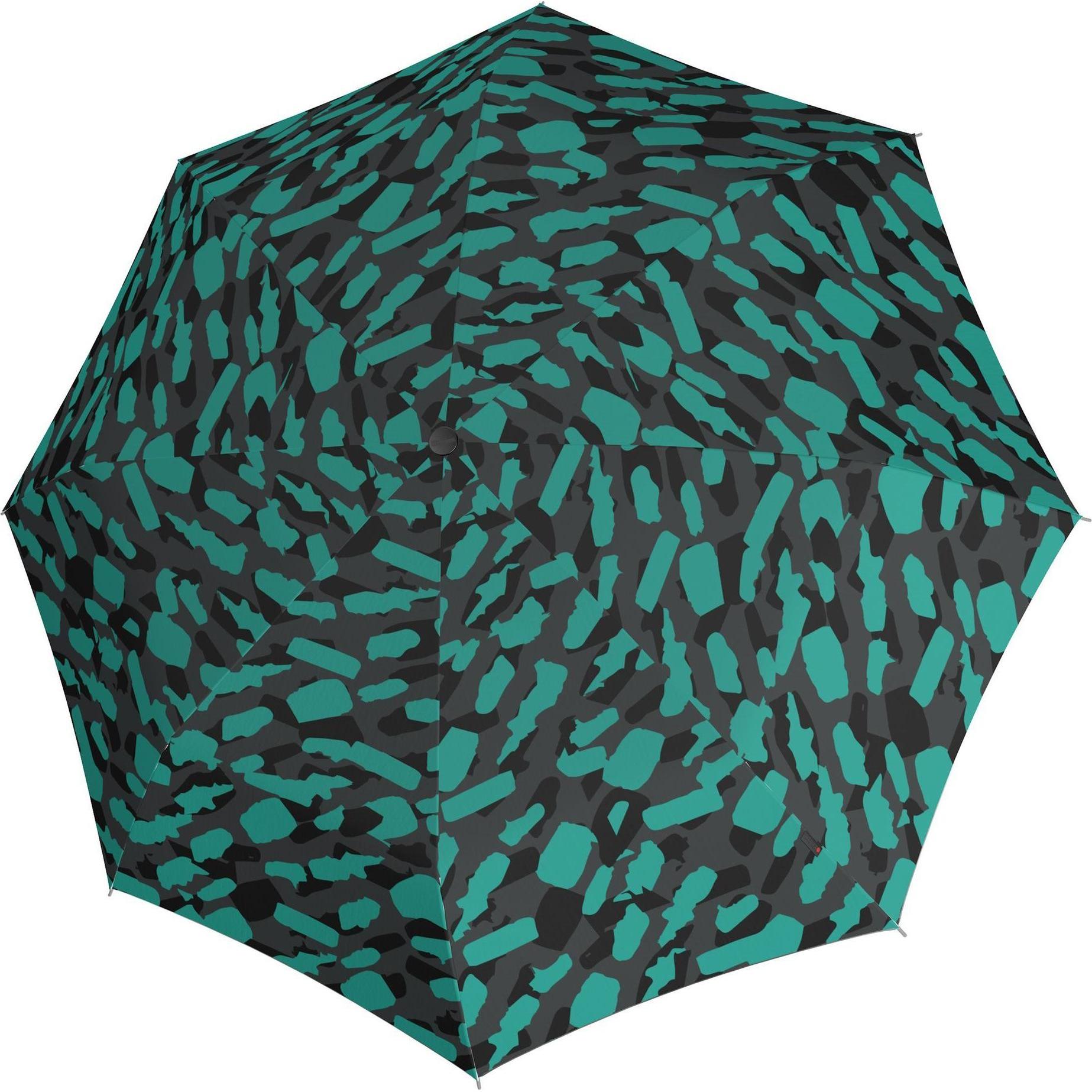 Knirps, Damen, Regenschirm, T.200 medium duomatic Taschenschirm 6 cm, Mehrfarbig