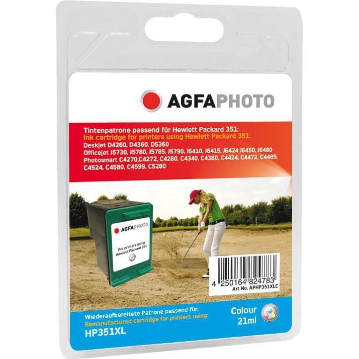 AGFAPHOTO, Druckerpatrone, Aphp351xlc (M, C, Y)