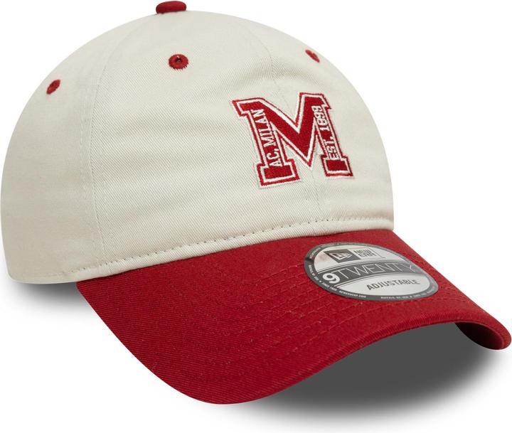 Produktbild New Era 9Twenty Adjustable Cap - AC Mailand beige