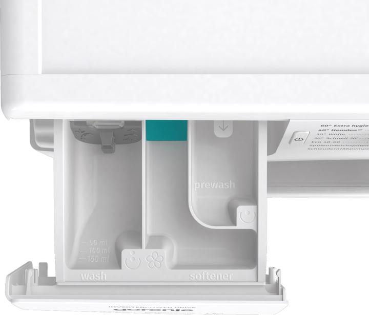 Image du produit Gorenje Gore WaMa WNPI84APS 8kg A wh 741466 (8 kg, Gauche)