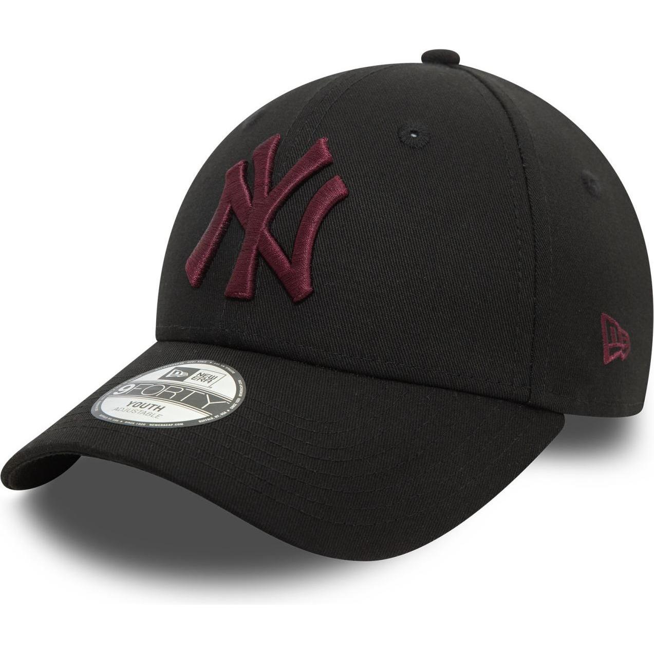 New Era, Jungen, Cap, 9Forty Kinder Cap - New York Yankees schwarz - Child, Schwarz, (53, 52 C, 54 C)