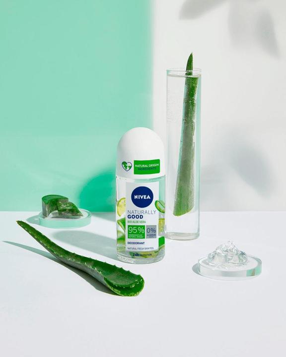 Immagine prodotto NIVEA NATURALMENTE BUONO ALOE VERA deo roll-on 50 ml (Roll-on, 50 ml)