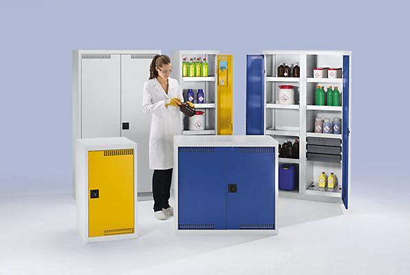 Actual product image kaiserkraft Environmental cabinet, doors perforated (50 cm, 90 cm)