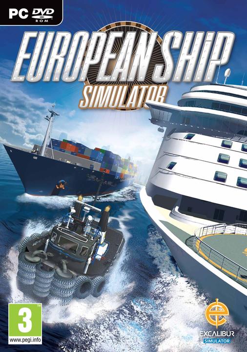 Produktbild Excalibur Games European Ship Simulator (PC, EN)