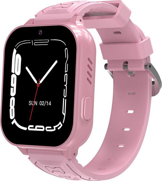 Produktbild Blavec Smartwatch K-02 für Kinder mit Sprachanruf / GPS / 4G / SOS (SWK02-P) rosa (4G)