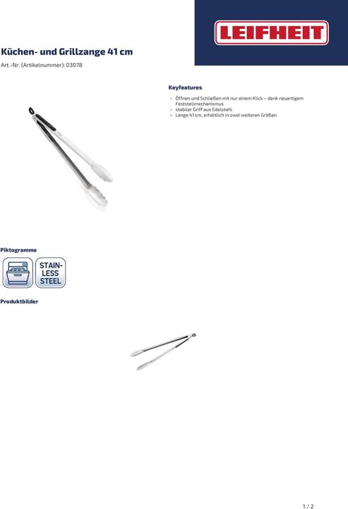 Actual product image Leifheit 3078