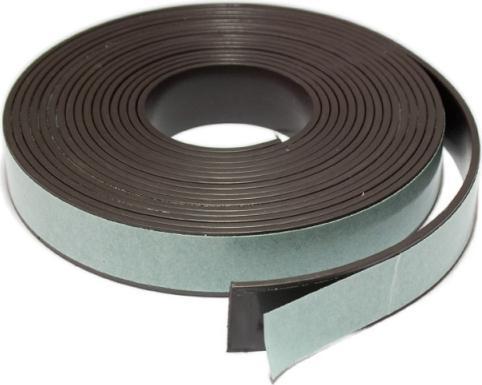 Produktbild Berec Magnetstreifen 12.5 mm x 3 m, Schwarz (1x)
