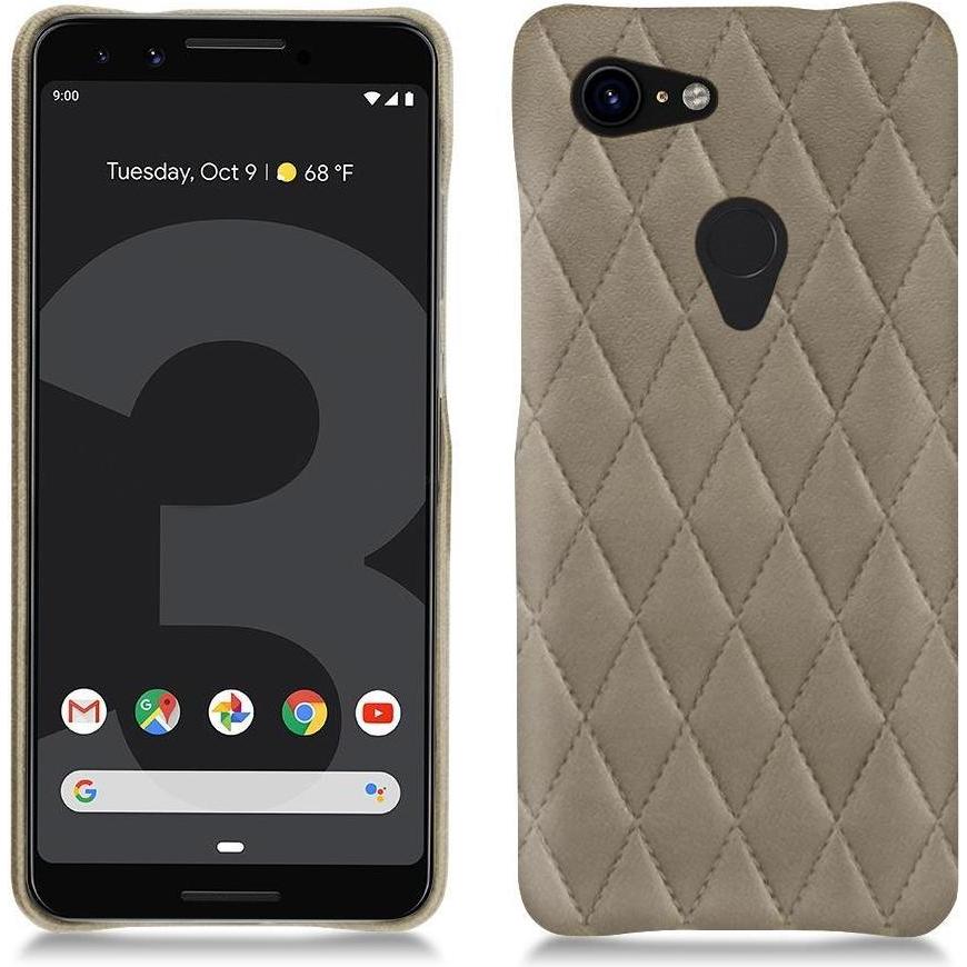 Noreve Lederschutzhülle (Google Pixel 3 XL), Smartphone Hülle, Beige