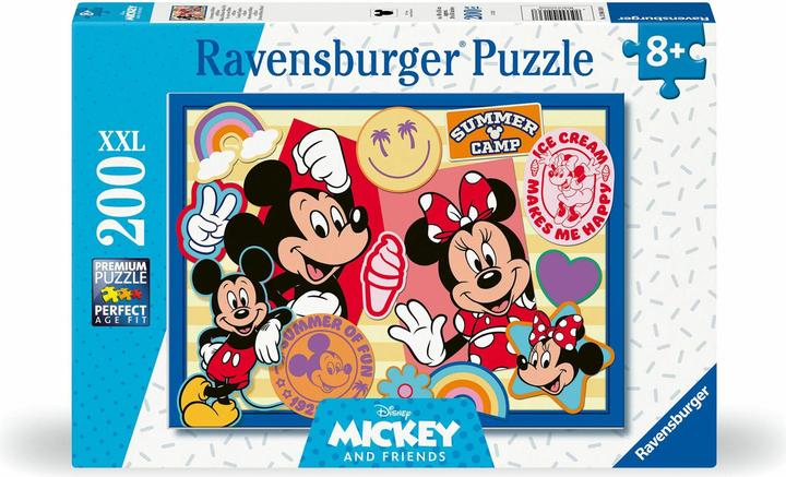 Image du produit Ravensburger Puzzle pour enfants - 12004136 En route avec Mickey et Minnie - Puzzle pour enfants à partir de 8 (200 pièces)