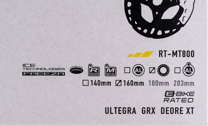 Actual product image Shimano Deore XT RT-MT800 (160 mm)