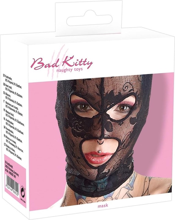 Actual product image Bad Kitty Head mask