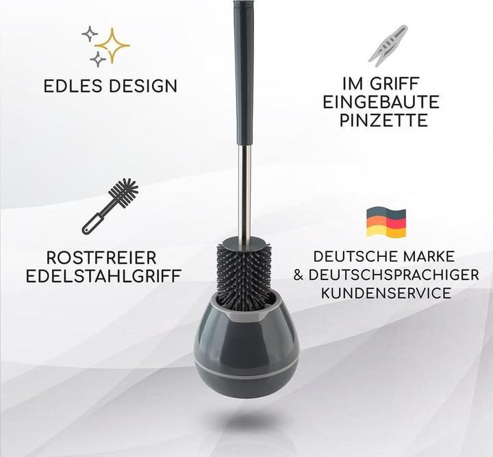 Image du produit Exitoso Toilettenbürste Grau