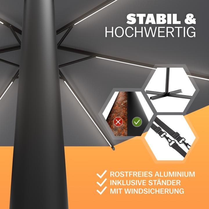 Actual product image Kingsleeve Ampelschirm (3.30 m)