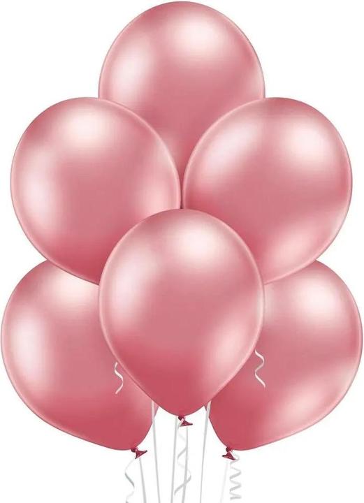 Actual product image Belbal Balloon Glossy Pink, Ø 30 cm, 50 pieces (50 x)