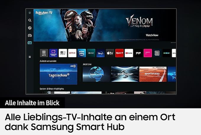 Produktbild Samsung GQ55Q70BAT (55", Q70B, QLED, 4K, 2022)