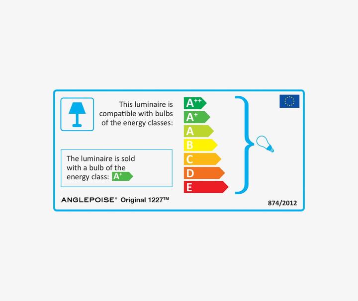 Actual product image Anglepoise Table Lamp 1227 Black (E27)