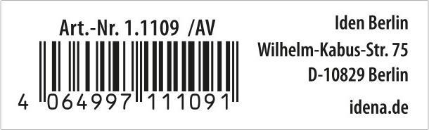 Valeurs nutritives et ingrédients Idena Classeur à anneaux Eco A4 2 anneaux violet FSC-Mix (A4, 25 mm, 1 pcs)
