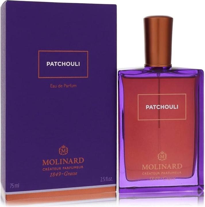 Actual product image Molinard Patchouli by Eau de Parfum Spray (Unisex) 75 ml (Eau de parfum, 75 ml)
