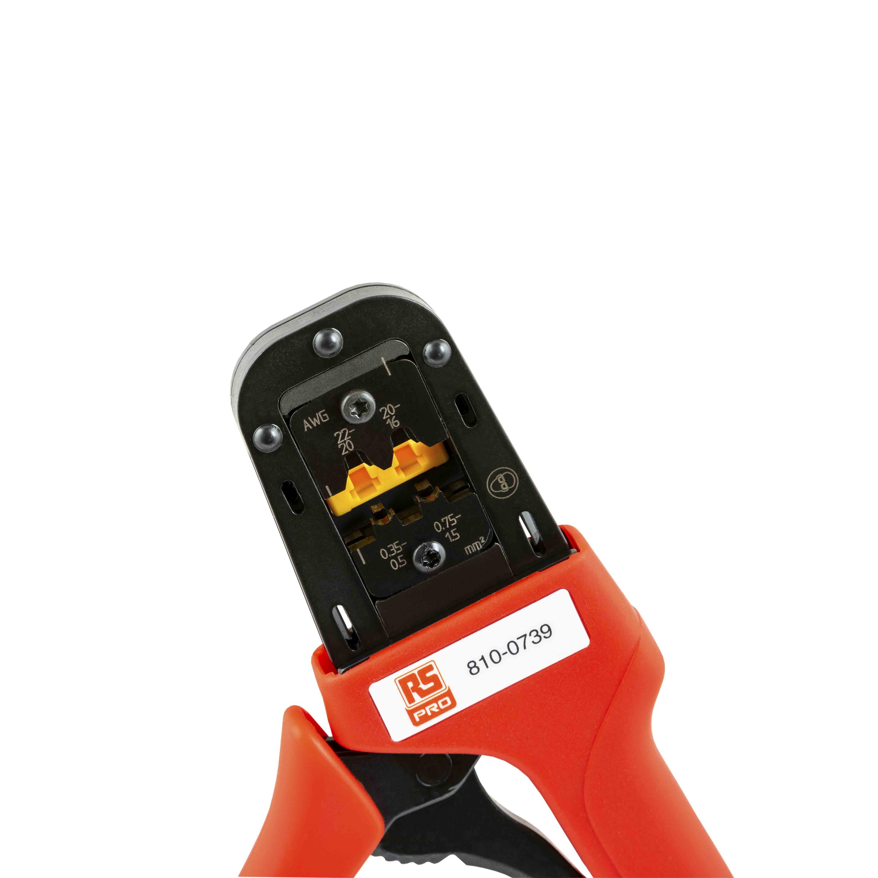 Thumbnail - Rs Pro, Zange, Crimpzange Hand, Nicht isoliert (Super Seal) (190 mm)