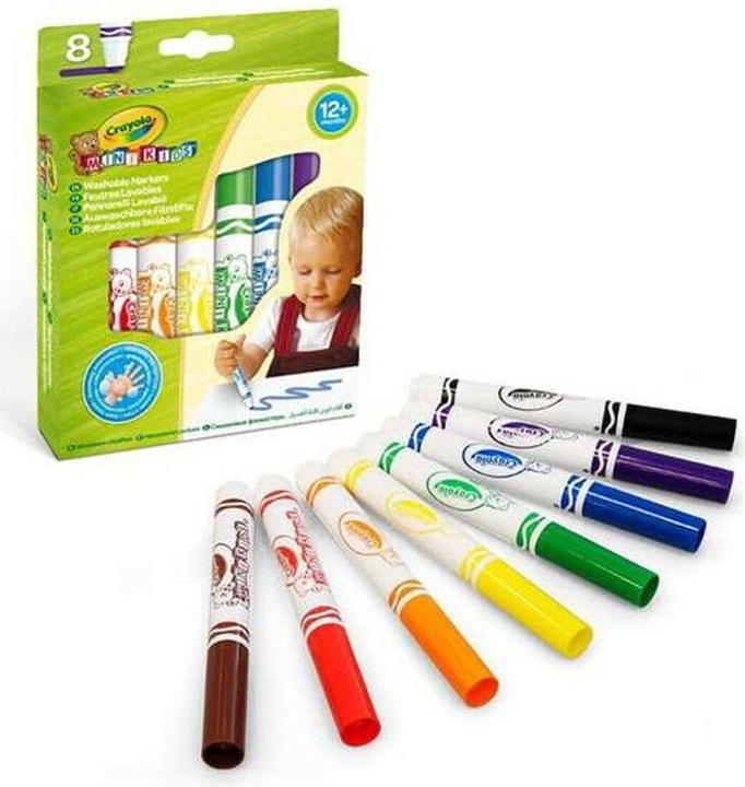 Produktbild Crayola Mini Kids - Marker (Multi, 8 x)