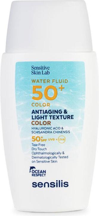 Produktbild Sensilis Water Fluid Spf50+ Color 40ml (Sonnencreme, SPF 50+, 40 ml, 67 g)